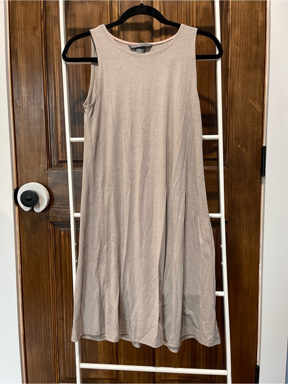 Free Fly Bamboo Swing Swing Dress in Light Gray